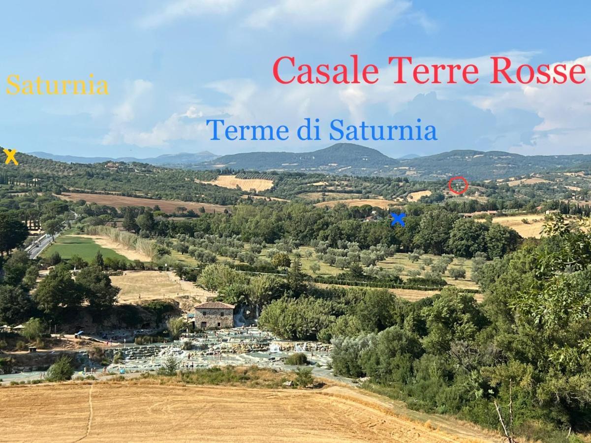 Bed and Breakfast Casale Terre Rosse Saturnia Zewnętrze zdjęcie
